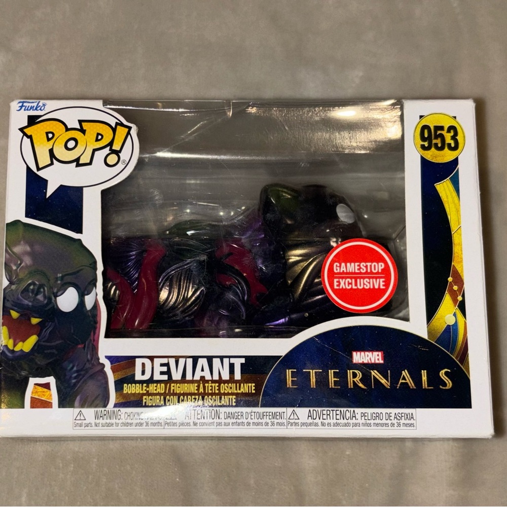 Funko Pop Eternals Deviant with Multicolor Design